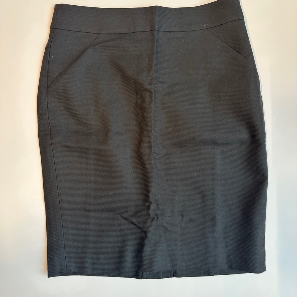 Classic Black Pencil Skirt